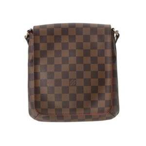 LOUIS VUITTON Authentic Brown Damier Canvas Shoulder Bag